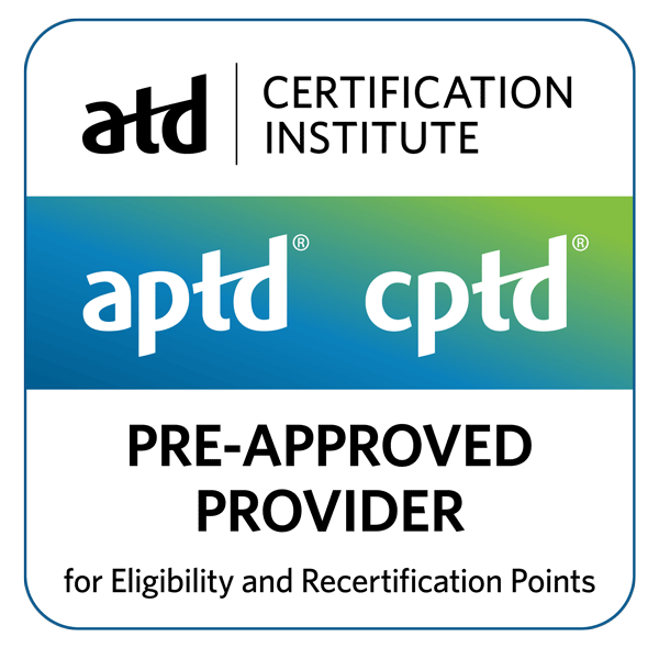 ATD CI Pre-Approved Education Provider